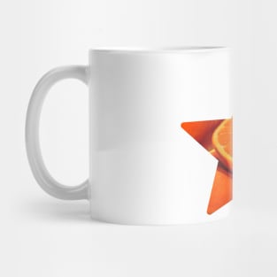 Orange Fruit Star Mug